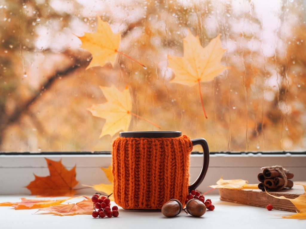 Erältungszeit gemütlich zuhause