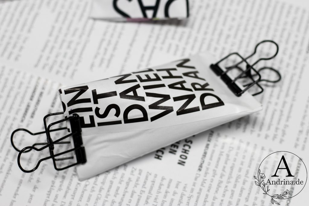 Advenskalender aus Papprollen Entstehung