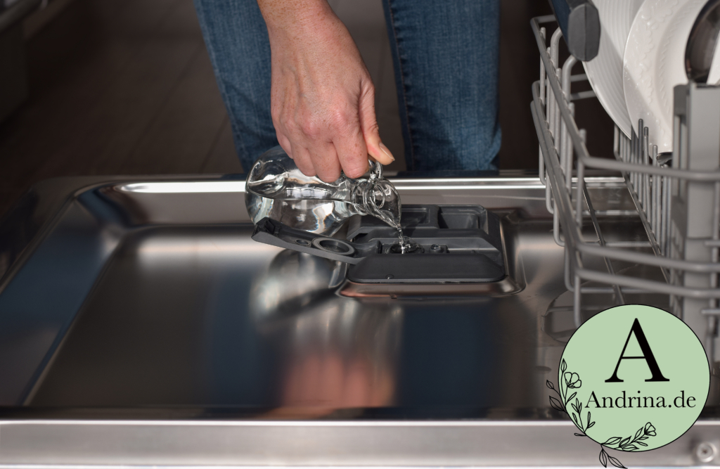 sp&uuml;lmaschine mit Essig reinigen