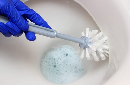 Einfaches DIY-Rezept für sprudelnden Toilettenschaum mit Natron und Zitronensäure