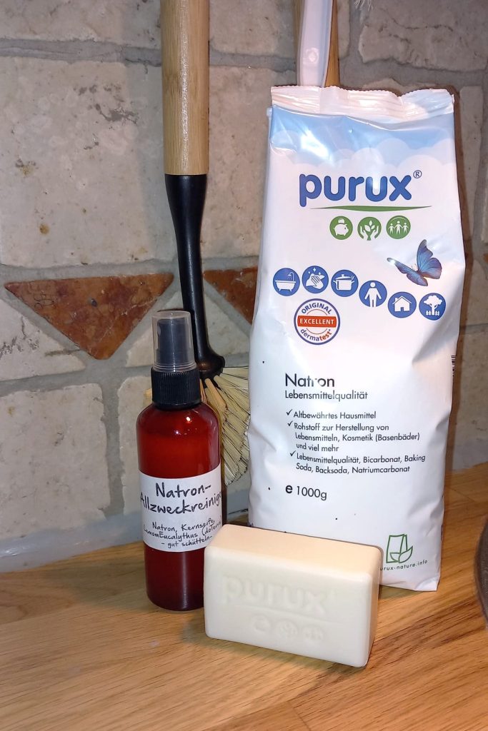 Allzweckreiniger mit Natron und kernseife